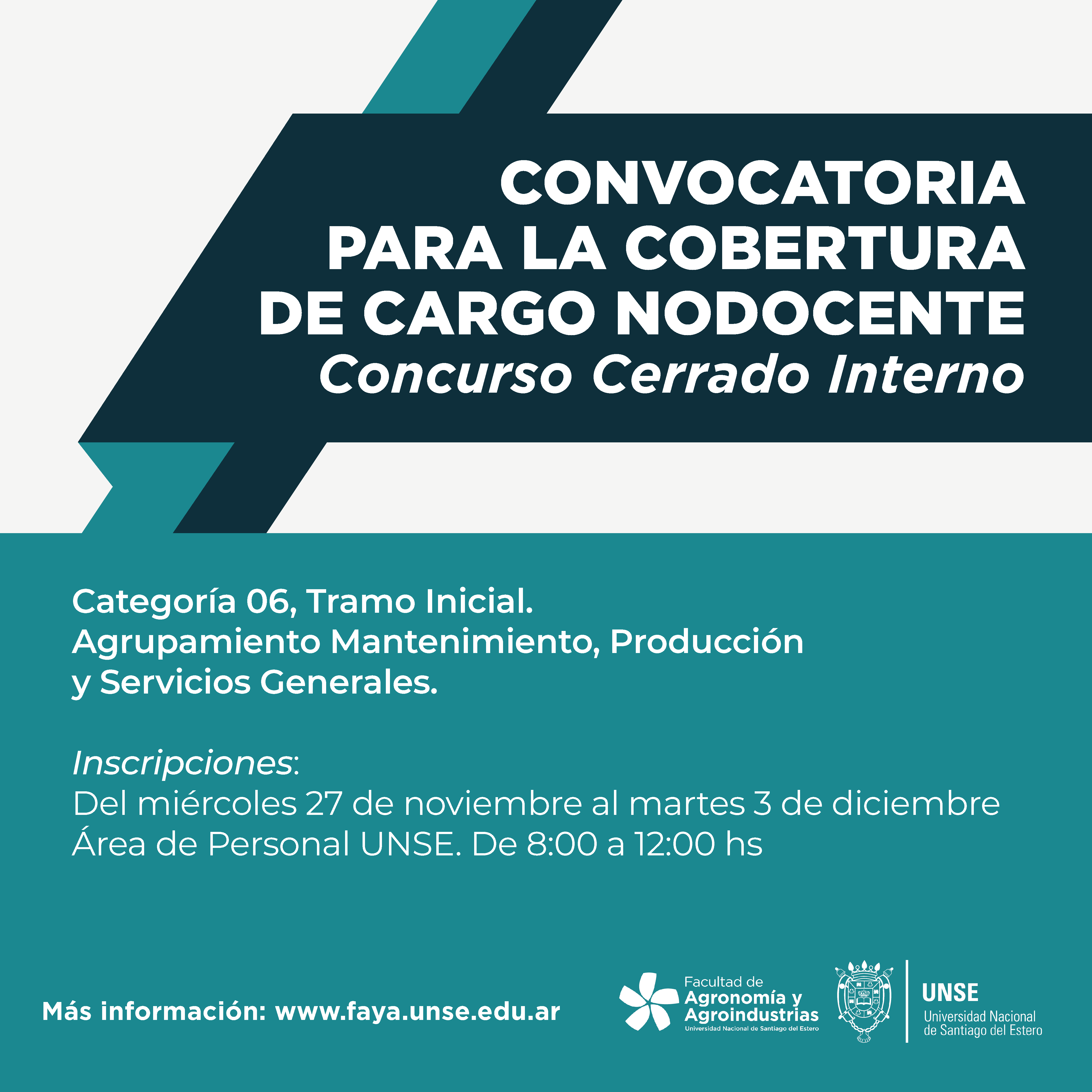 CONCURSO NODOCENTE. RESOLUCIÓN FAA N° 903/2024