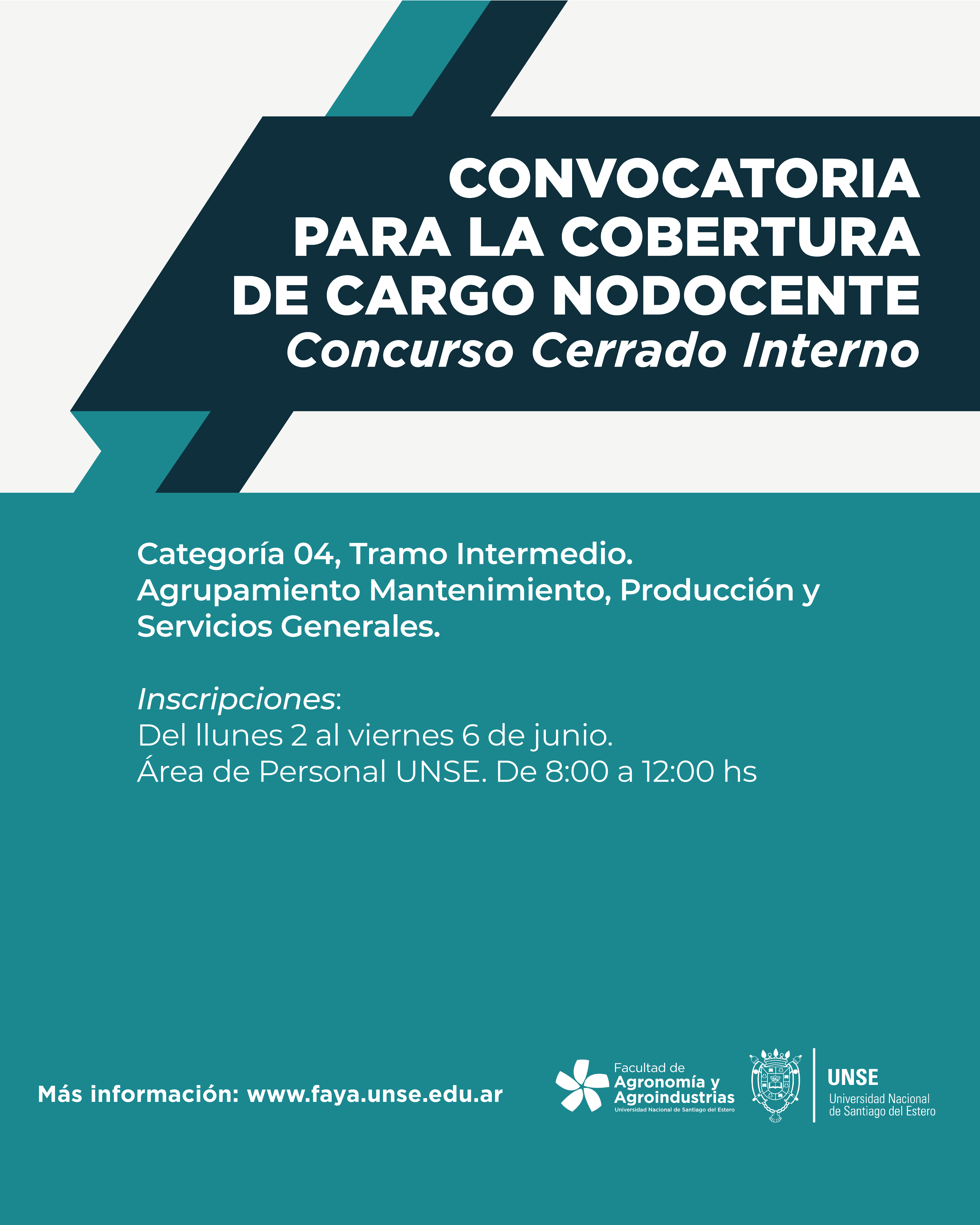 CONCURSO NODOCENTE. RESOLUCIÓN FAA N° 280/2025