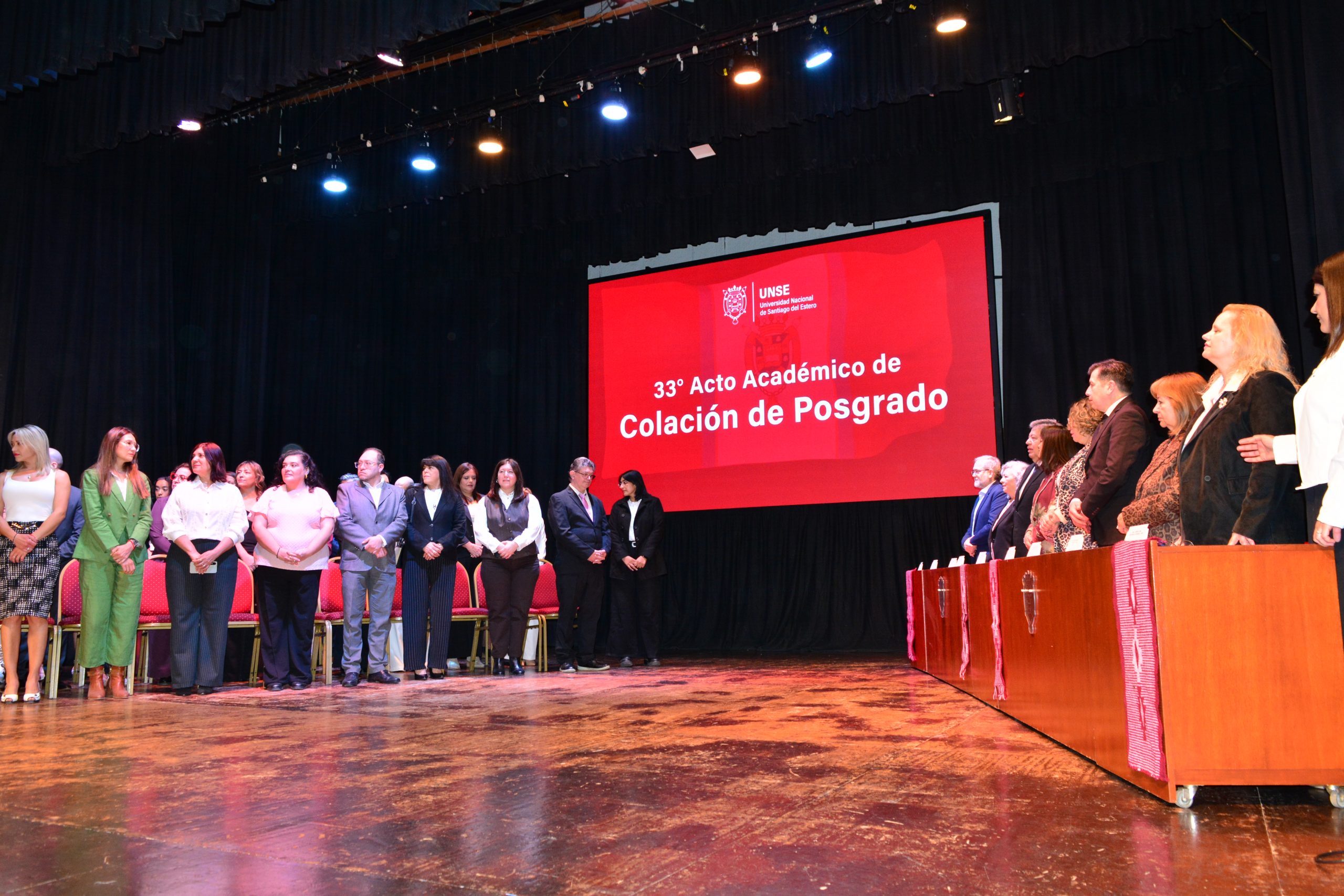 33ª COLACIÓN DE POSGRADO DE LA UNSE