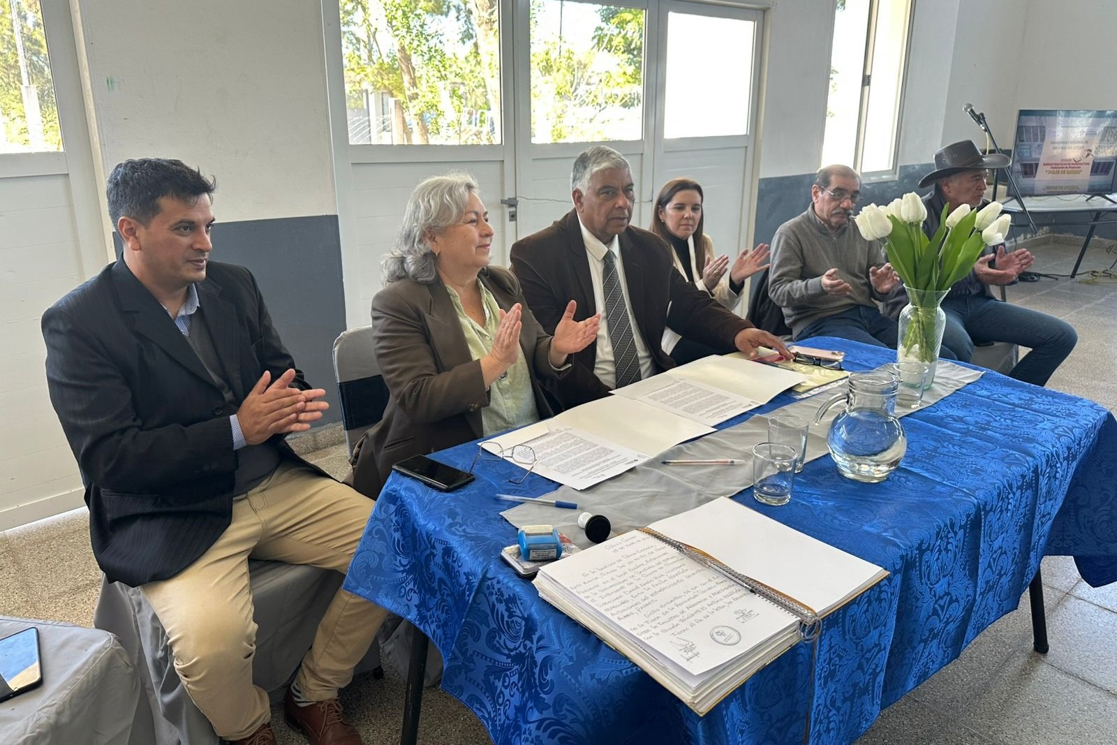 FIRMA DE CONVENIO CON LA ESCUELA TÉCNICA N° 15 DE COLONIA GAMARA