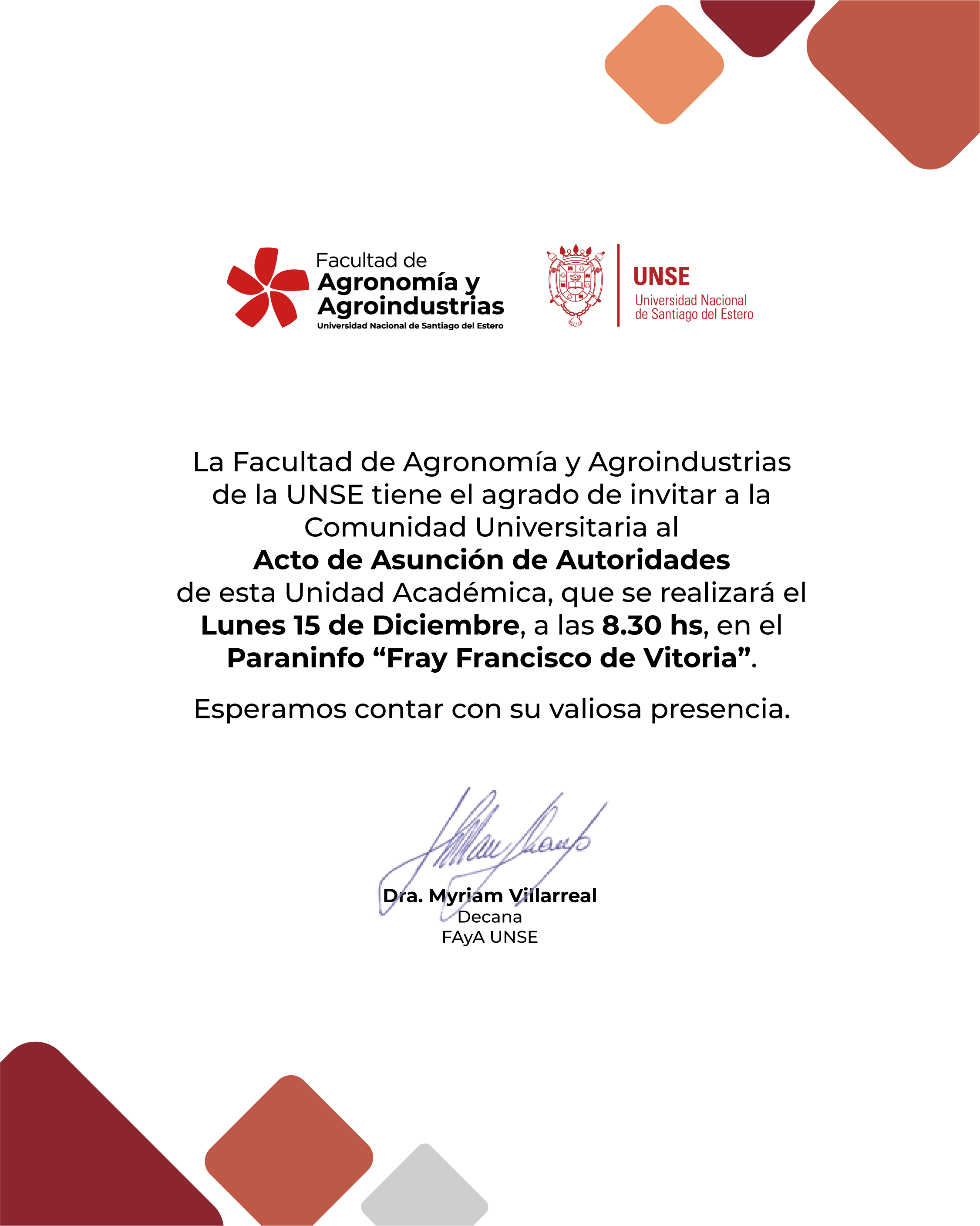 ACTO DE ASUNCIÓN DE AUTORIDADES