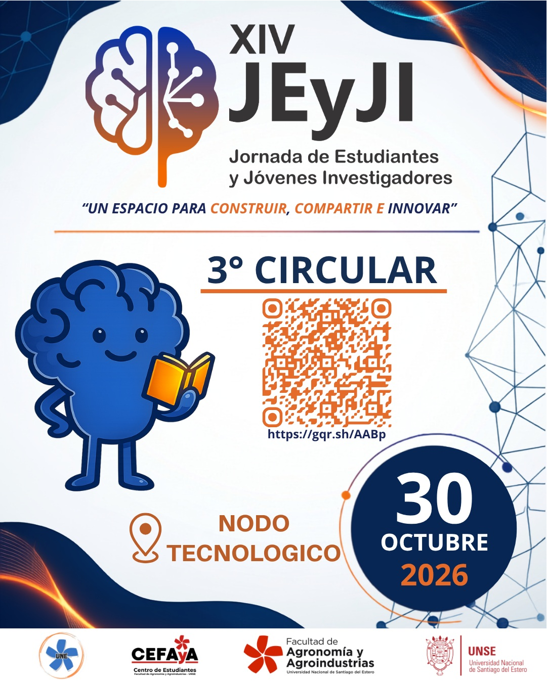 3ª CIRCULAR – XIII JORNADA DE ESTUDIANTES Y JÓVENES INVESTIGADORES (JEyJI)